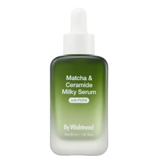 Відновлююча сироватка з матчею та керамідами By Wishtrend Matcha & Ceramide Milky Serum